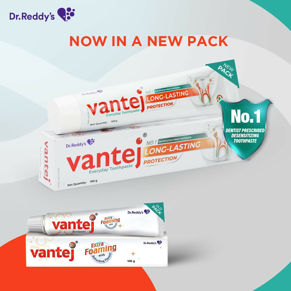 Vantej Sensitivity Protection Toothpaste, Gives Long Lasting Sensitivity Protection & Tooth Sensitivity Healing  Grab2Buy Vantej Grab2Buy