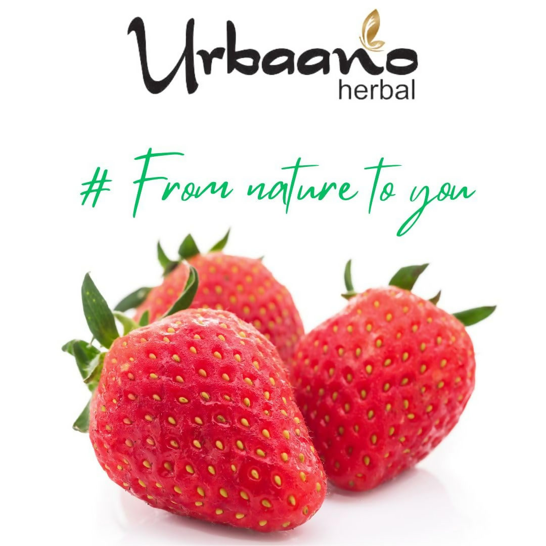 Urbaano Herbal Strawberry Extract Natural Ingredient For making DIY Skin Care Products like Serum 