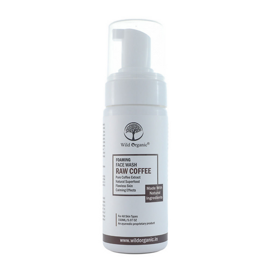 Wild Organic Faoming Face Wash Raw Coffee  Grab2Buy Wild Organic Grab2Buy