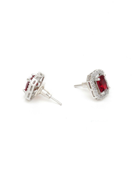 stone stud (Red) - Ruby Raang - Grab2buy