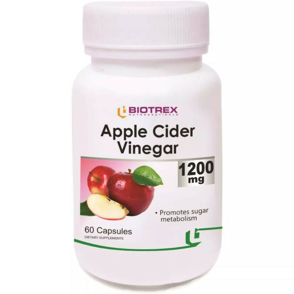 Biotrex Apple Cider Vinegar 1200mg Capsules 