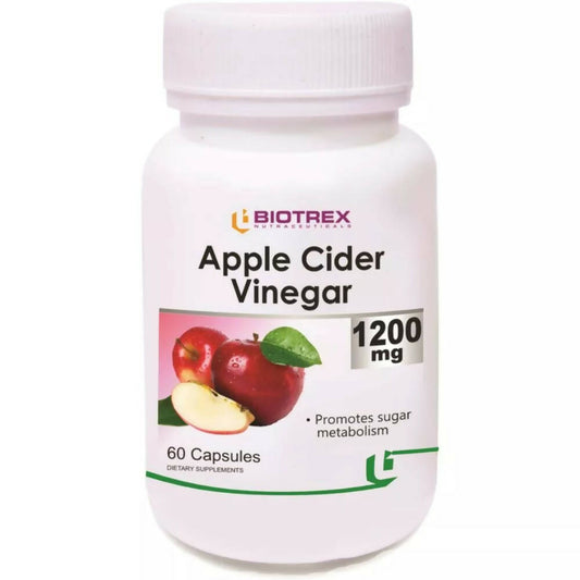 Biotrex Apple Cider Vinegar 1200mg Capsules 