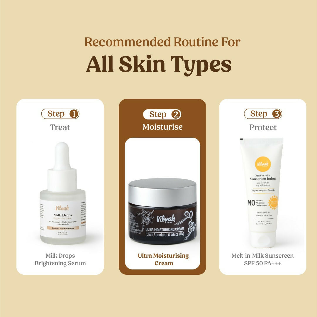 Vilvah Store Ultra Moisturising Cream (Fine lines & Wrinkles)  Grab2Buy Vilvah Store Grab2Buy