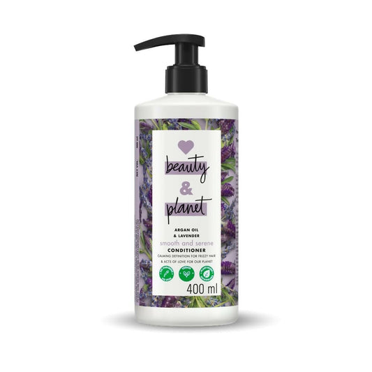 Love Beauty &amp; Planet Argan Oil and Lavender Paraben Free Smooth and Serene Conditioner