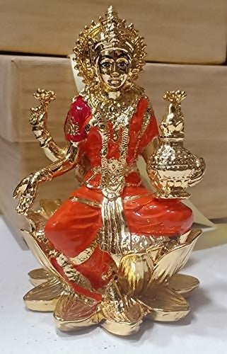 Collectible India Goddess Laxmi Idol - Grab2buy