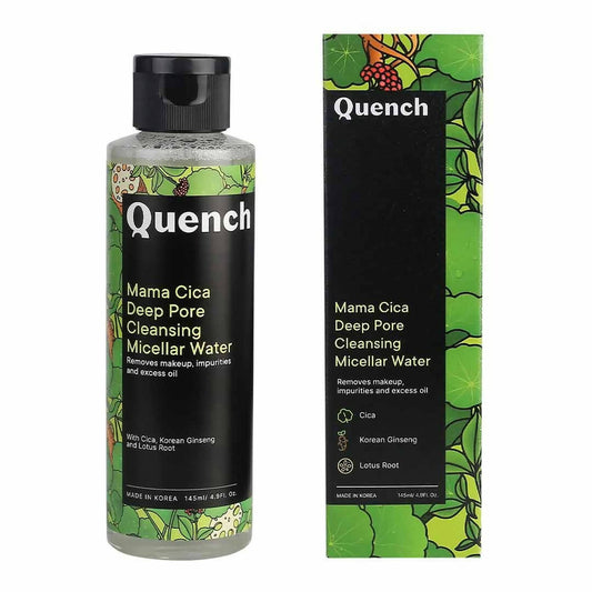 Quench Botanics Mama Cica Deep Pore Cleansing Micellar Water - Korean Skincare 