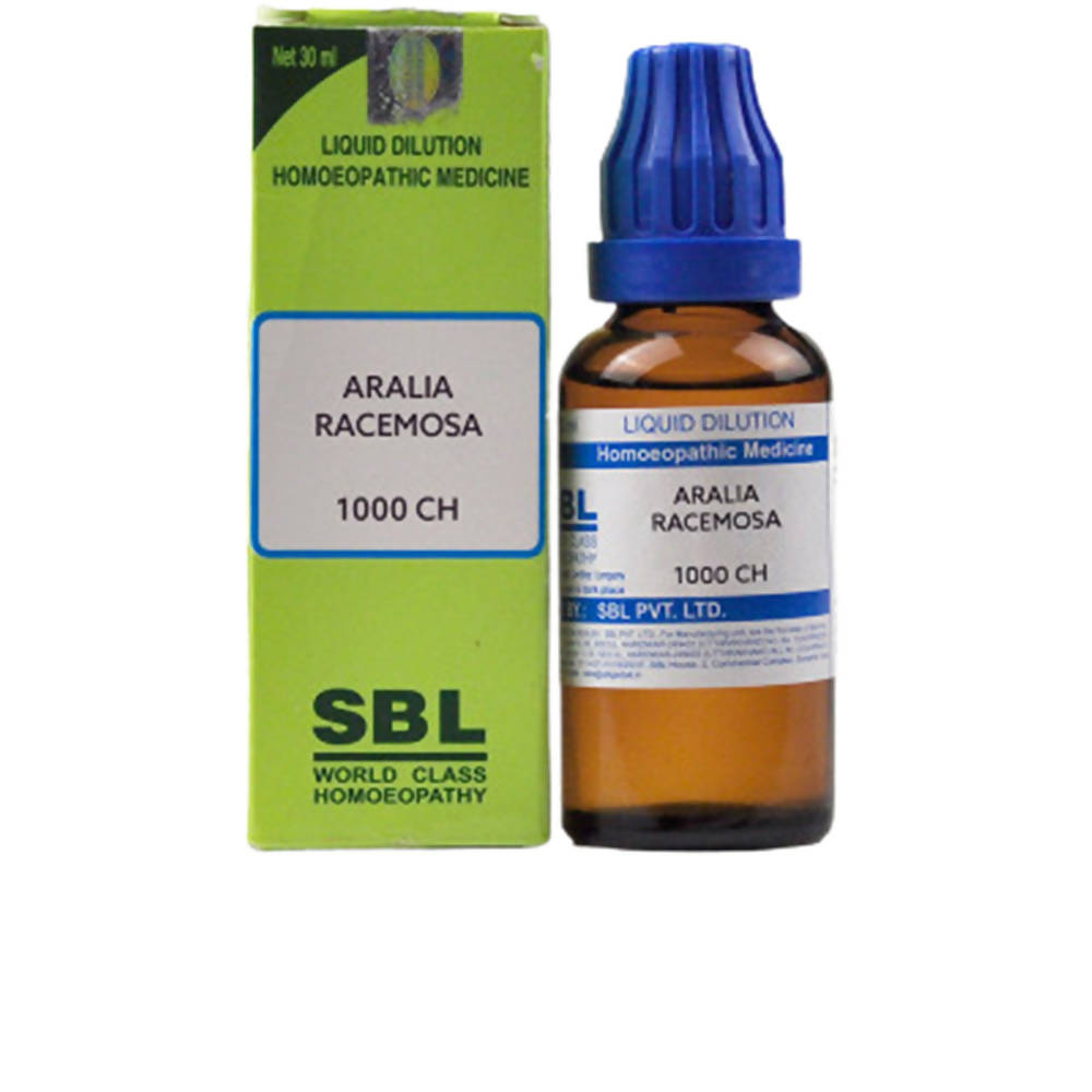 SBL Homeopathy Aralia Racemosa Dilution - Grab2buy