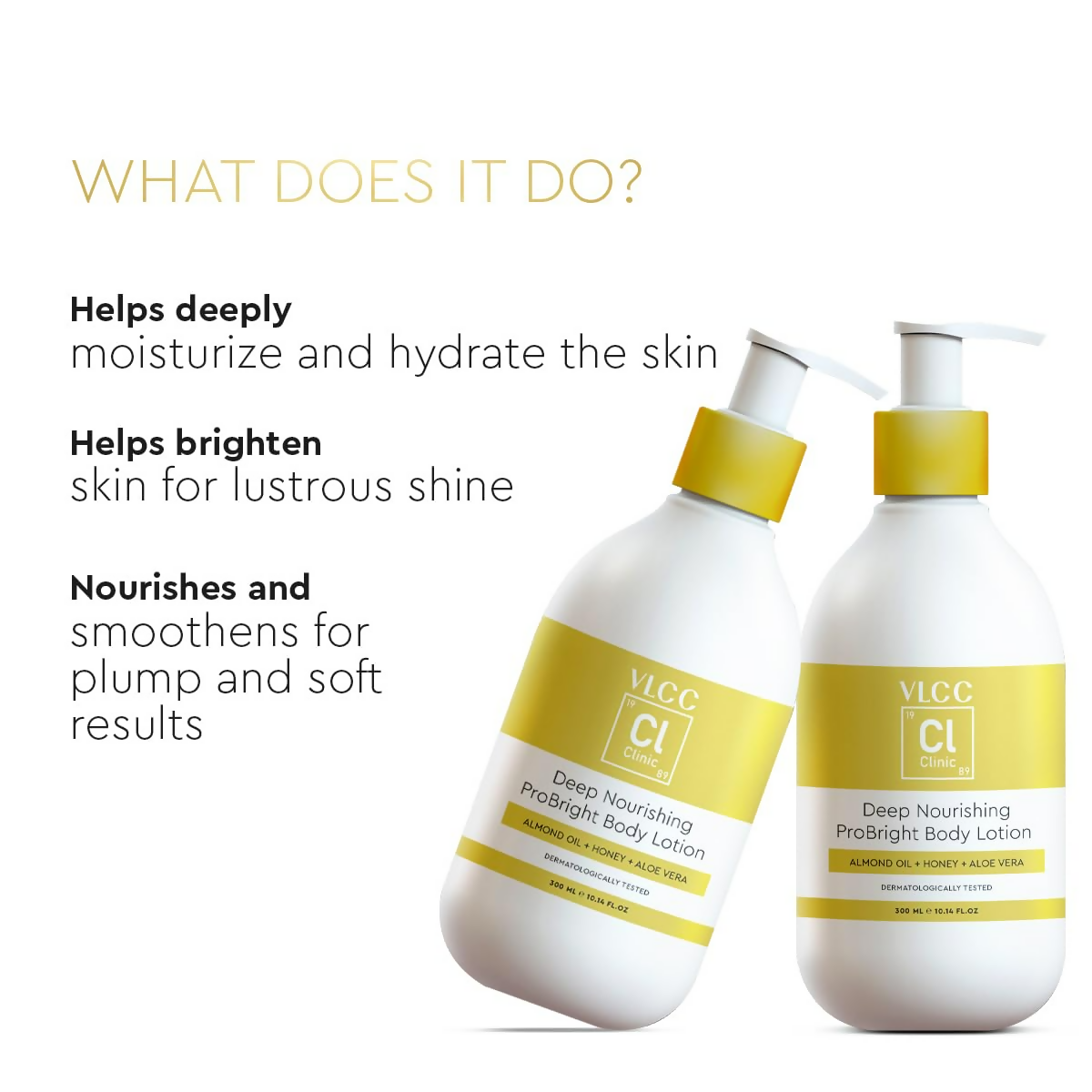 VLCC Clinic Deep Nourishing ProBright Body Lotion  Grab2Buy VLCC Grab2Buy