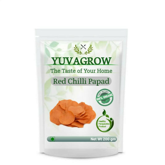 Yuvagrow Red Chilli Papad - Grab2buy