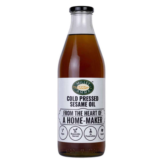 Millet Amma Organic Cold Pressed Sesame Oil - Grab2buy