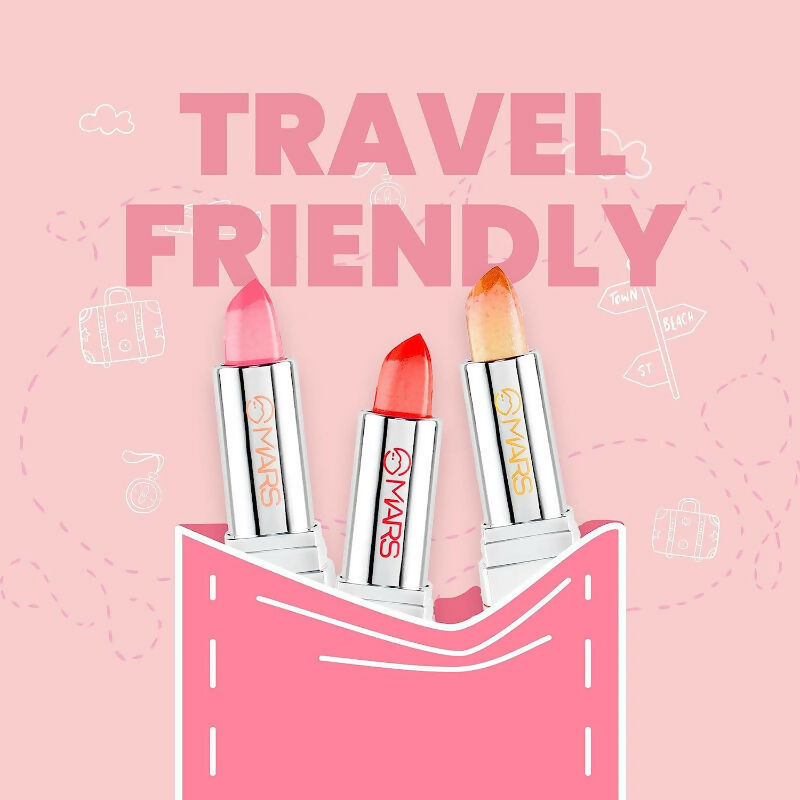 MARS Cosmetics Color Changing Hydratint Lip Balm With Pink Tint - Red