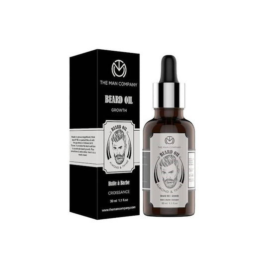 The Man Company Beard Growth Oil With Almond & Thyme  Grab2Buy The Man Company Grab2Buy