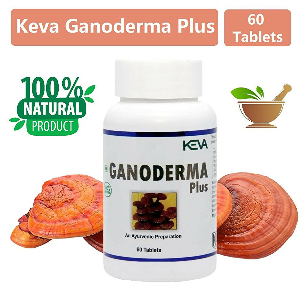 Keva Ganoderma (Reishi Mushroom) Plus Capsules 