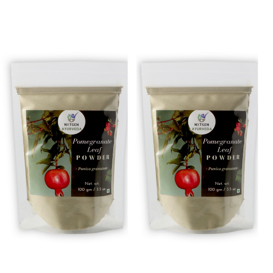 Nxtgen Ayurveda Pomegranate (Anar) Leaf Powder 