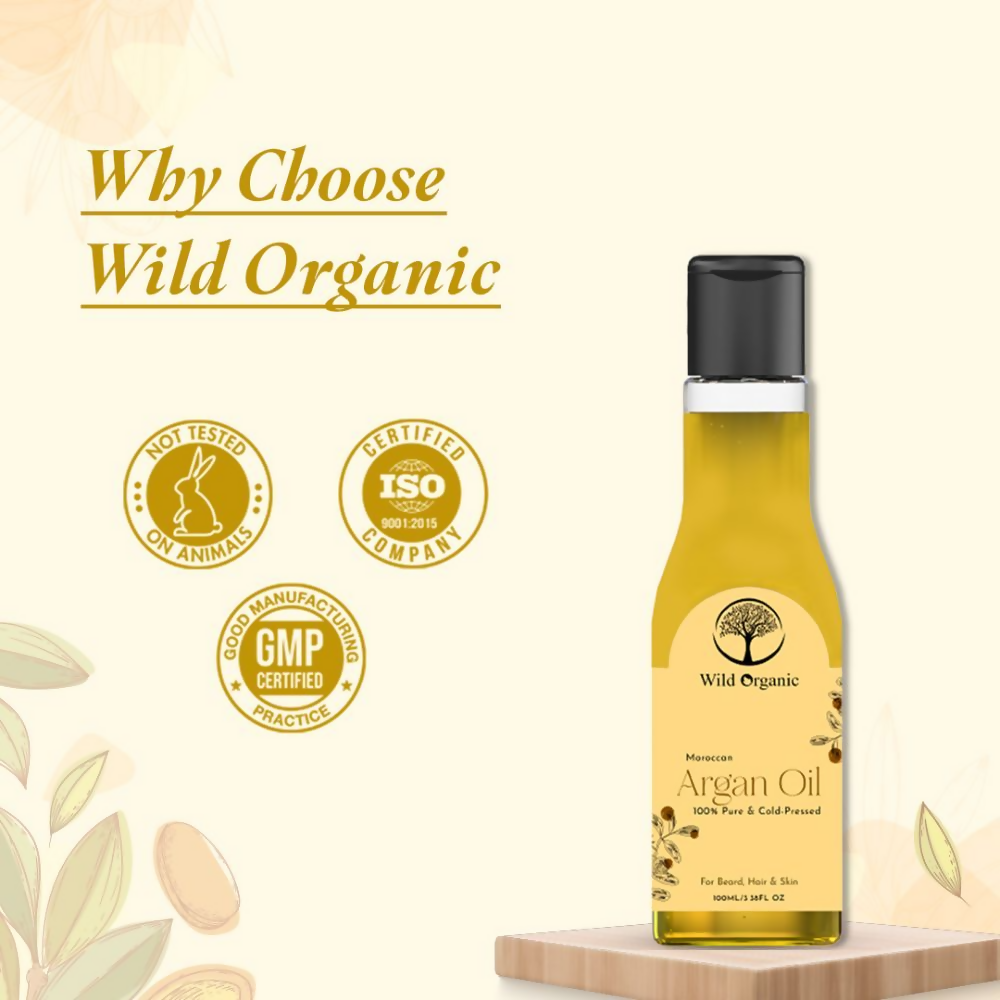 Wild Organic Cold Pressed Argan Hair Oil  Grab2Buy Wild Organic Grab2Buy
