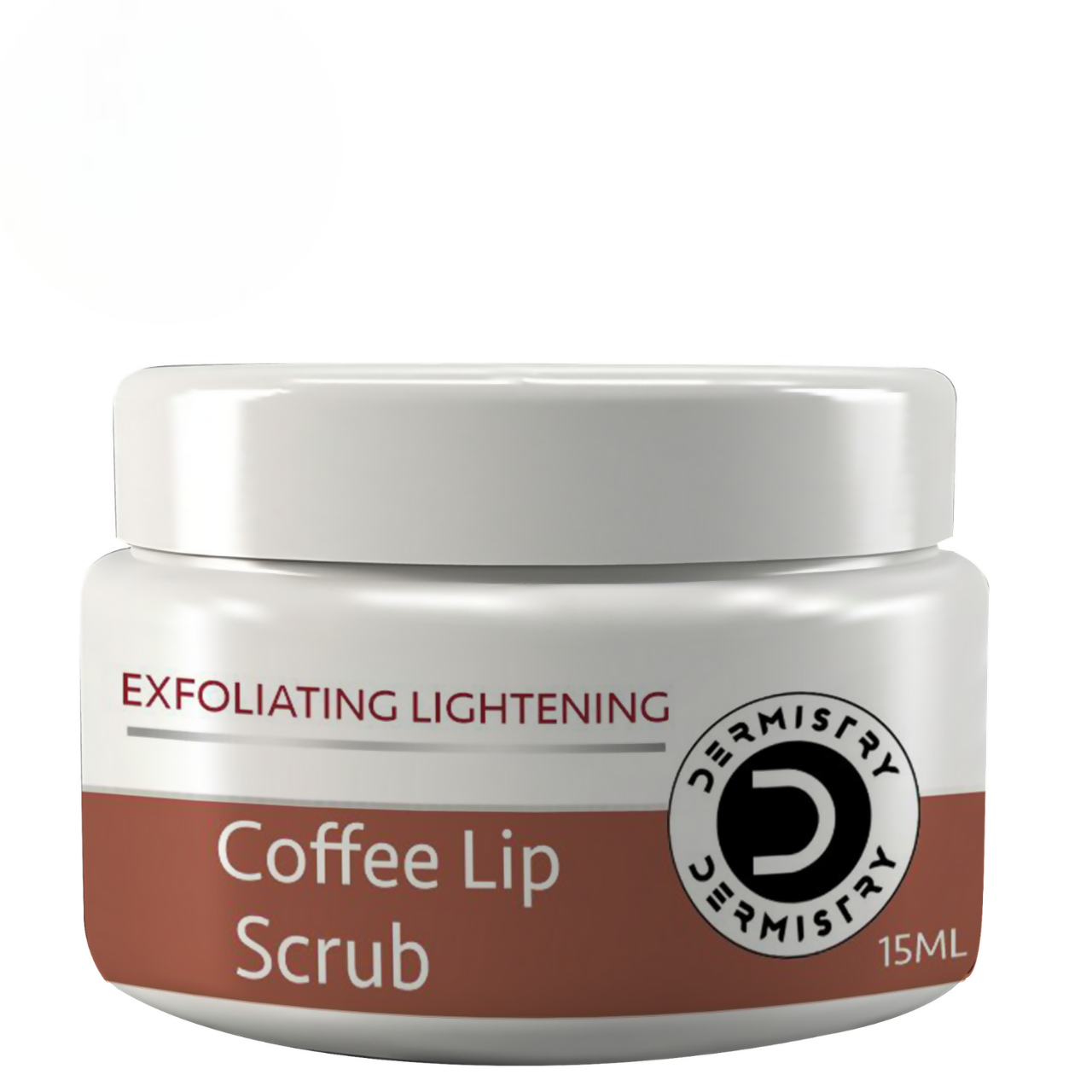 Dermistry Exfoliating Lightening Coffee & Sugar Lip Scrub for Dark Dry Chapped Lips & Pigmentation - Grab2buy