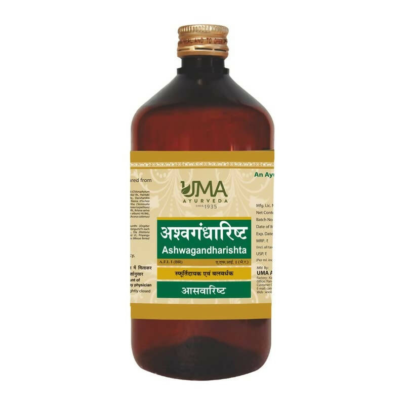Uma Ayurveda Ashvagandharishta Syrup 