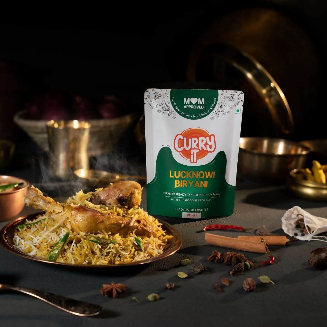 CURRYiT Lucknowi Biryani Premium Ready To Cook Curry Paste - Grab2buy