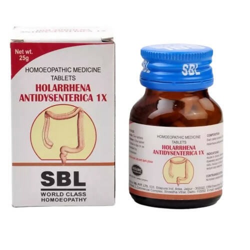 SBL Homeopathy Holarrhena Antidysenterica Tablets 
