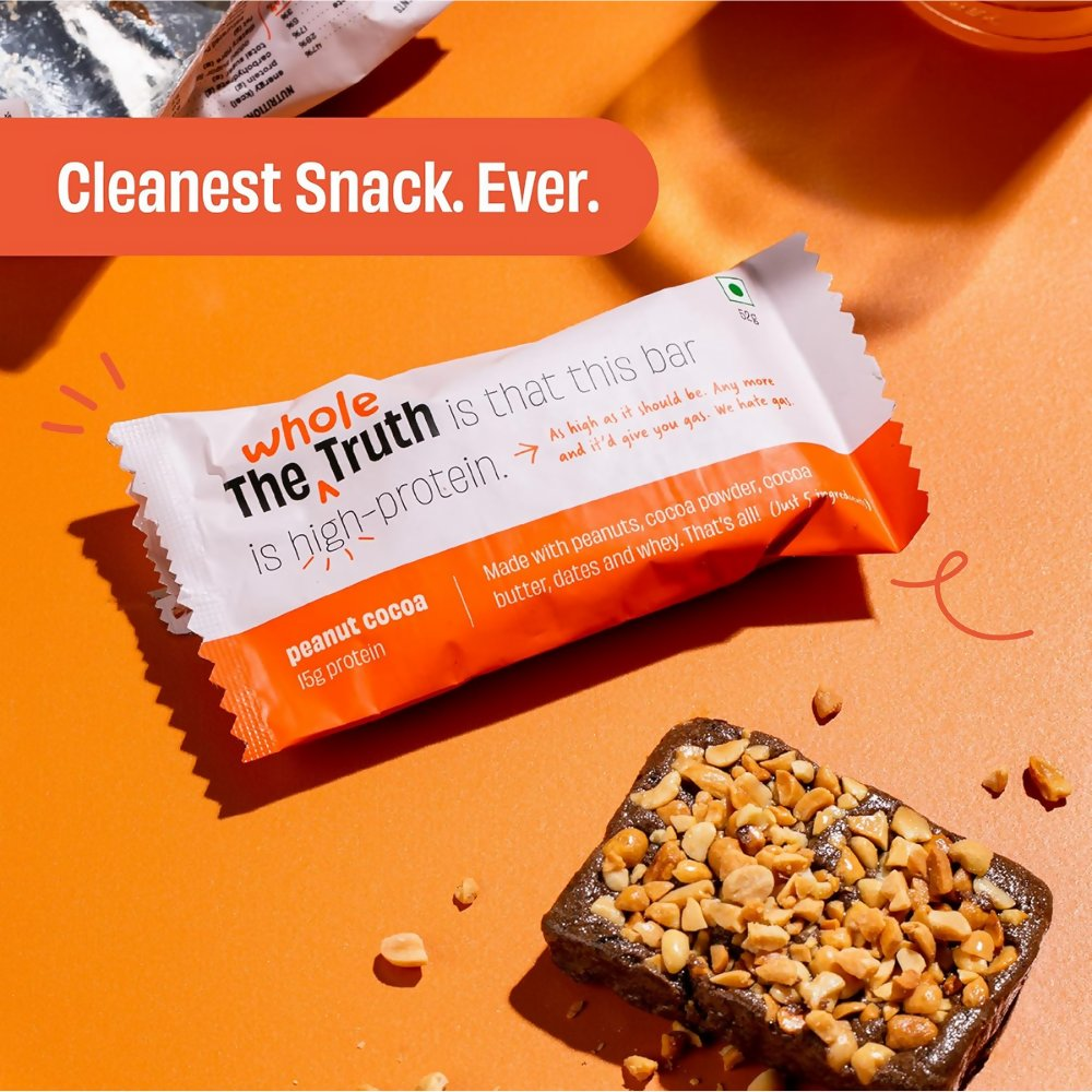 The Whole Truth Protein Bars - Peanut Cocoa  Grab2Buy The Whole Truth Grab2Buy