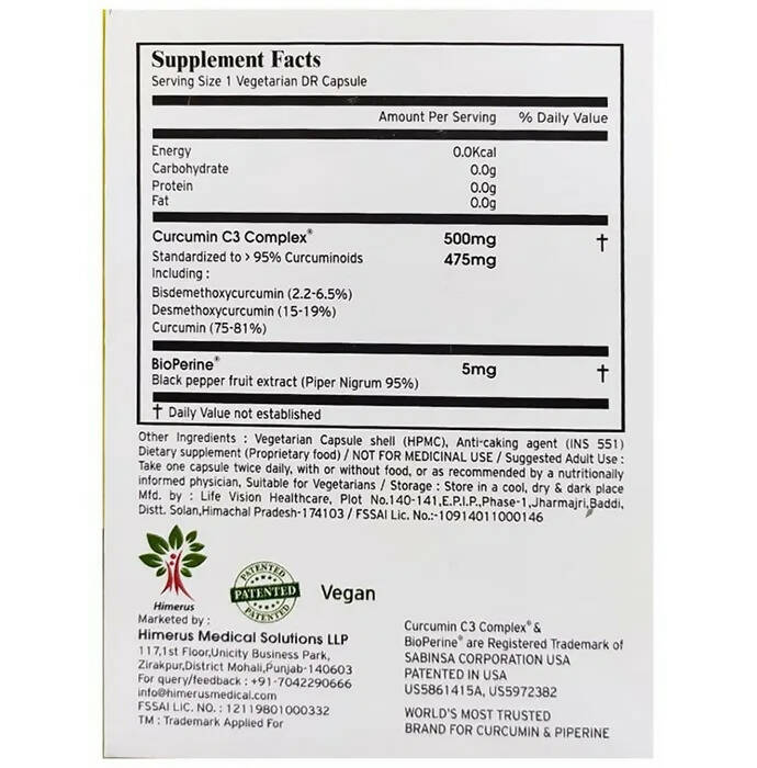 Curzest Vegetarian DR Capsules - Grab2buy