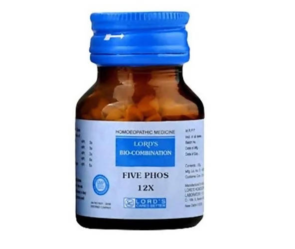 Lord's Homeopathy Five Phos Biocombination Tablets 