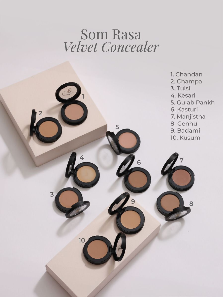 Forest Essentials Som Rasa Velvet Concealer Kasturi