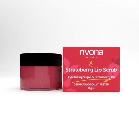 Rivona Naturals Strawberry Lip Scrub - Grab2buy