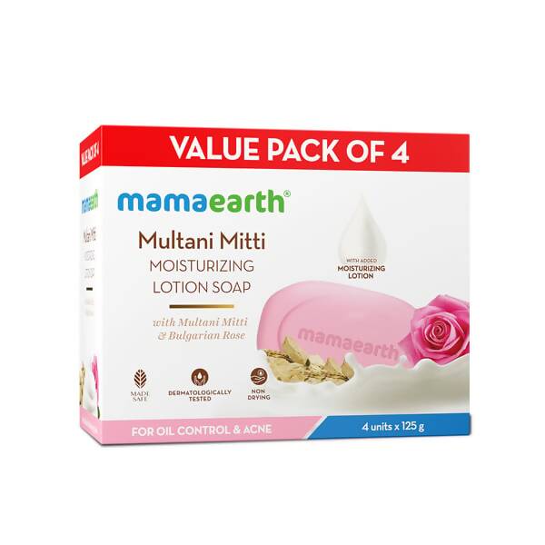 Mamaearth Multani Mitti Moisturizing Lotion Soap 