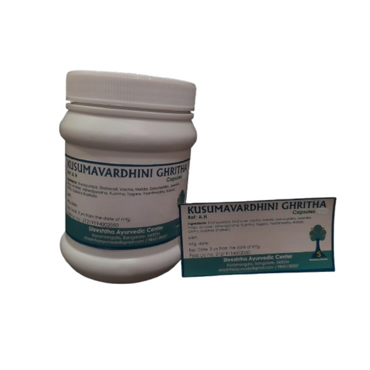 Shreshtha Herbals Kusumavardhini Ghritha Capsules 