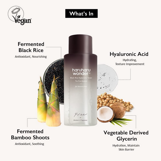 Haruharu Wonder Black Rice Hyaluronic Toner  Grab2Buy Haruharu Grab2Buy