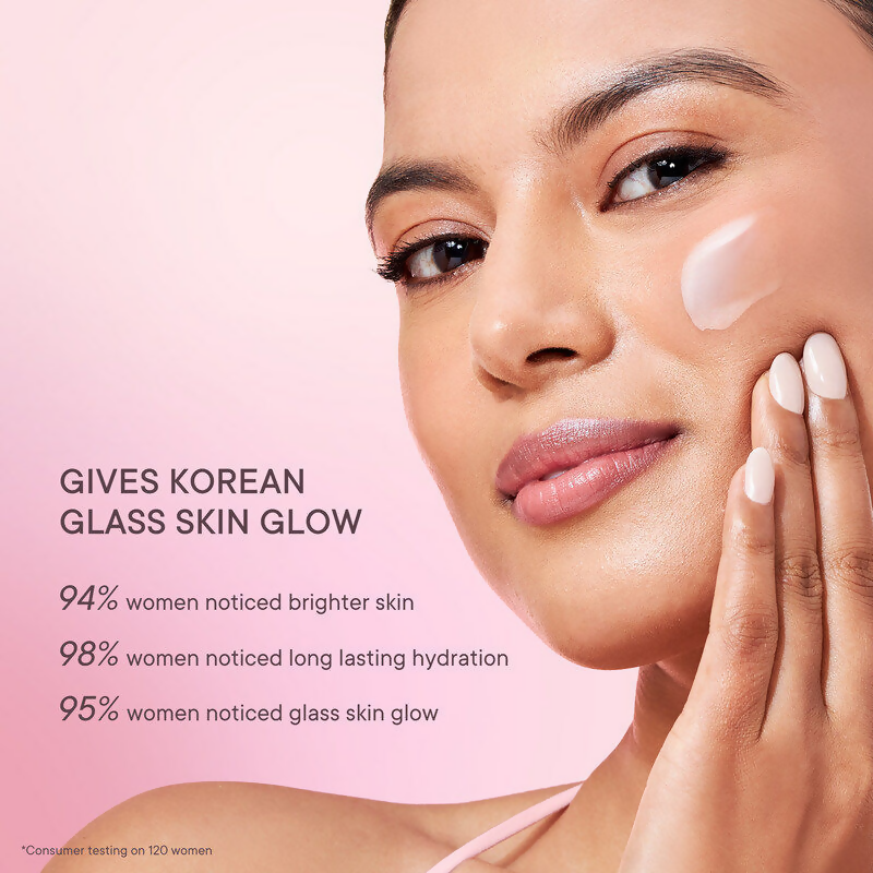 Quench Ultra Light Gel Moisturizer With 2% Niacinamide & Cherry Blossom For Intense Brightening 