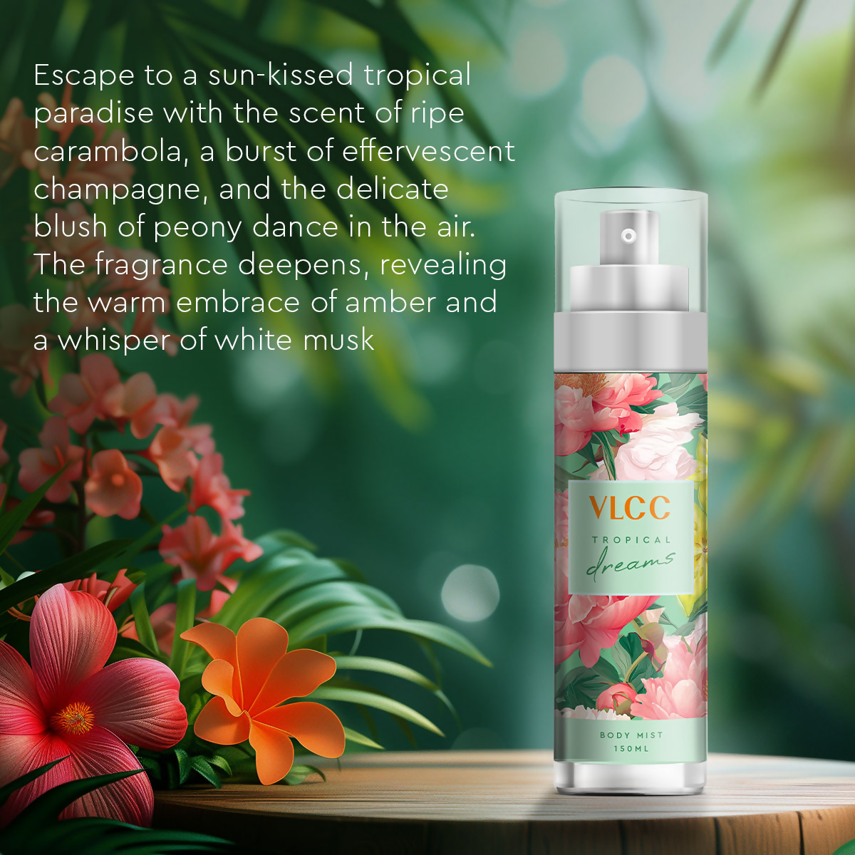 VLCC Body Mist Fragrance - Tropical Dreams  Grab2Buy VLCC Grab2Buy