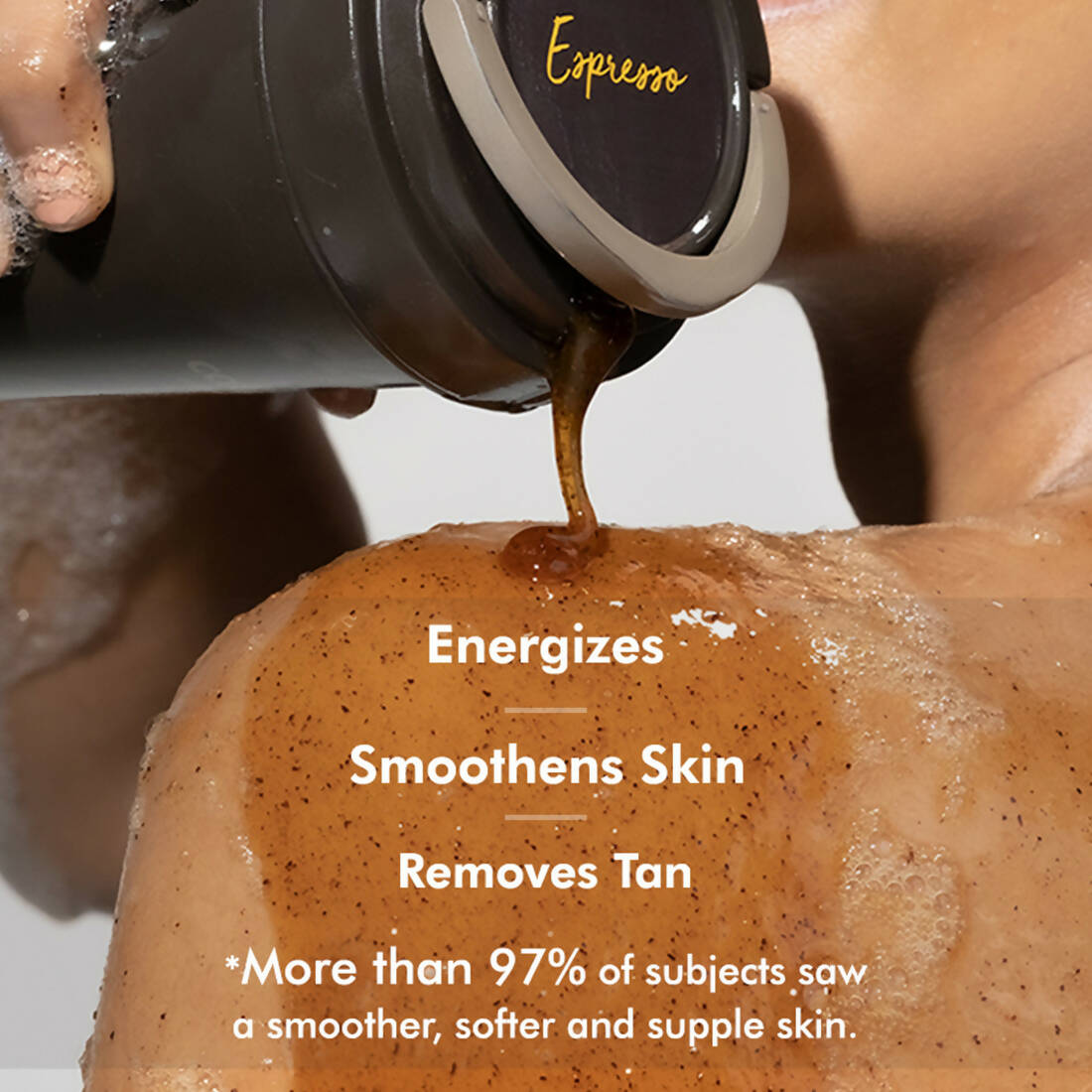 mCaffeine Naked & Raw Coffee Espresso Body Wash 