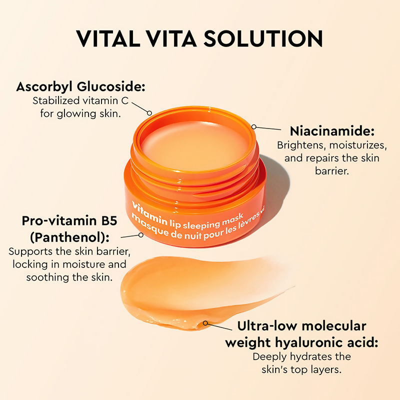 The Face Shop Vitamin C Lip Sleeping Mask  Grab2Buy The Face Shop Grab2Buy