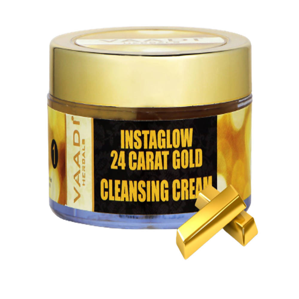 Vaadi Herbals Instaglow 24 Carat Gold Cleansing Cream  Grab2Buy Vaadi Herbals Grab2Buy