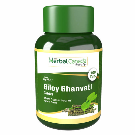 Herbal Canada Giloy Ghanvati Tablets 