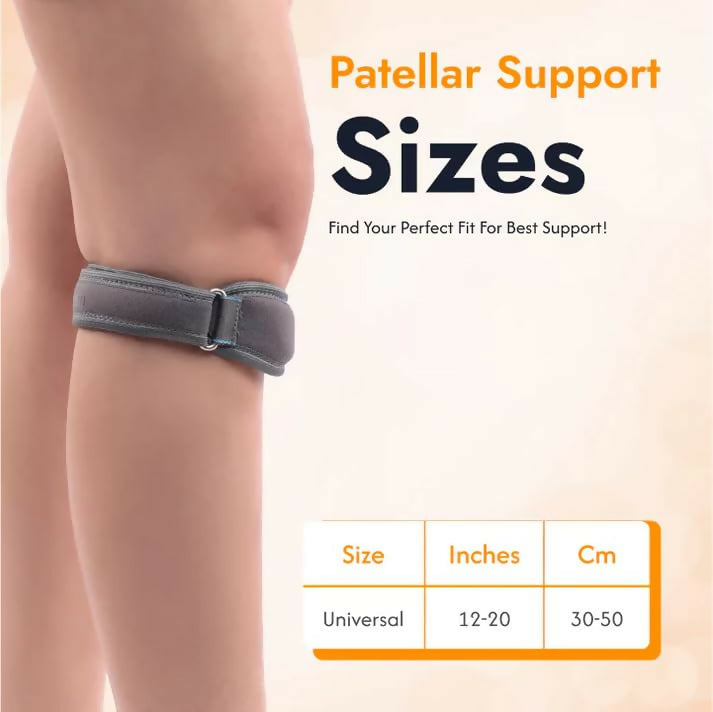 Orth-rem Patella Stabilizer (Pair) Knee Support Strap 