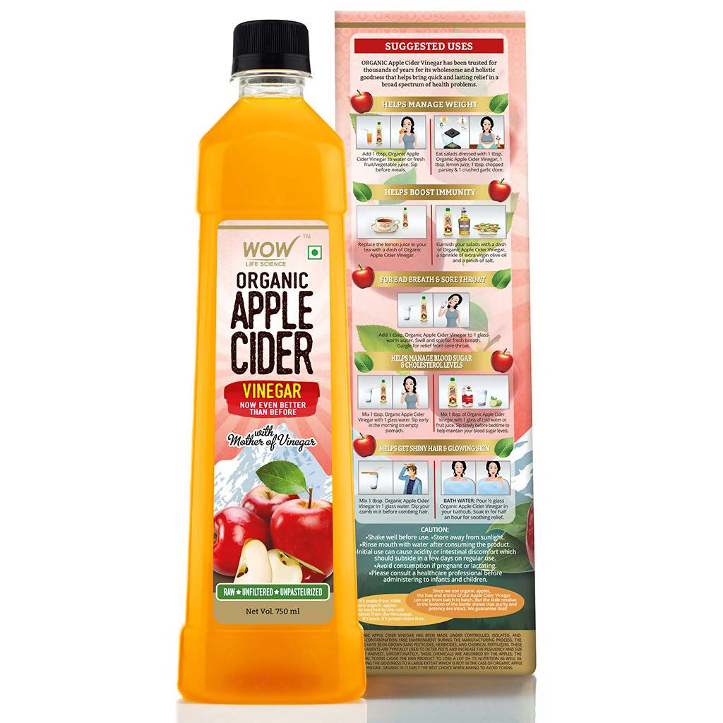 Wow Skin Science Organic Apple Cider Vinegar  Grab2Buy Wow Skin Science Grab2Buy