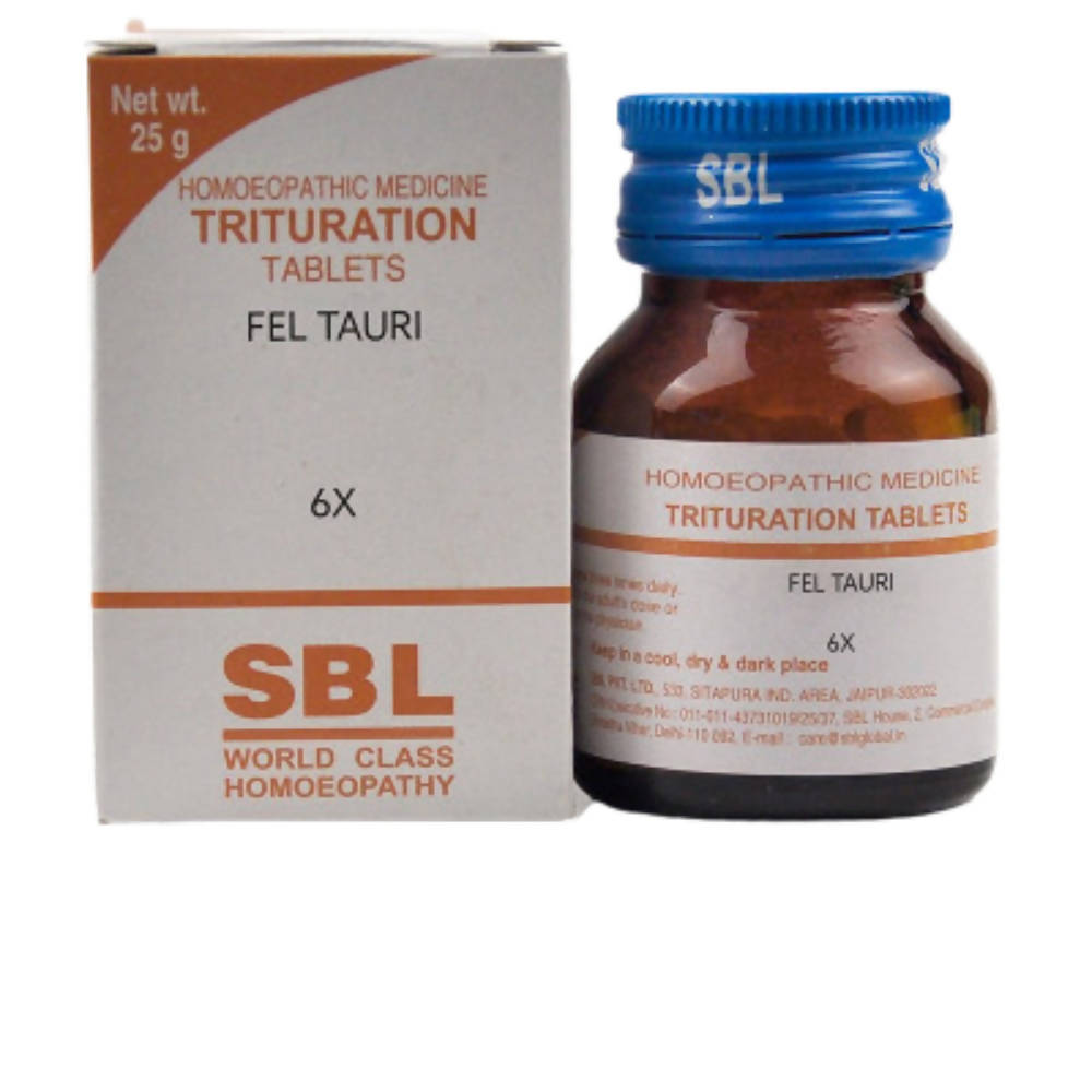 SBL Homeopathy Fel Tauri Trituration Tablets 