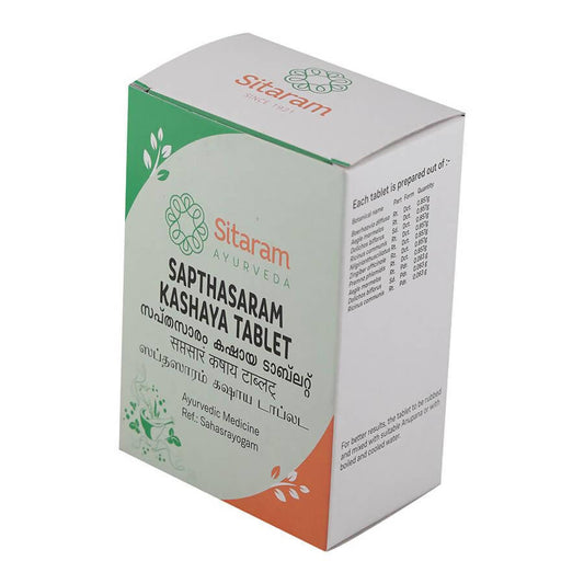 Sitaram Ayurveda Sapthasaram Kashaya Tablet 