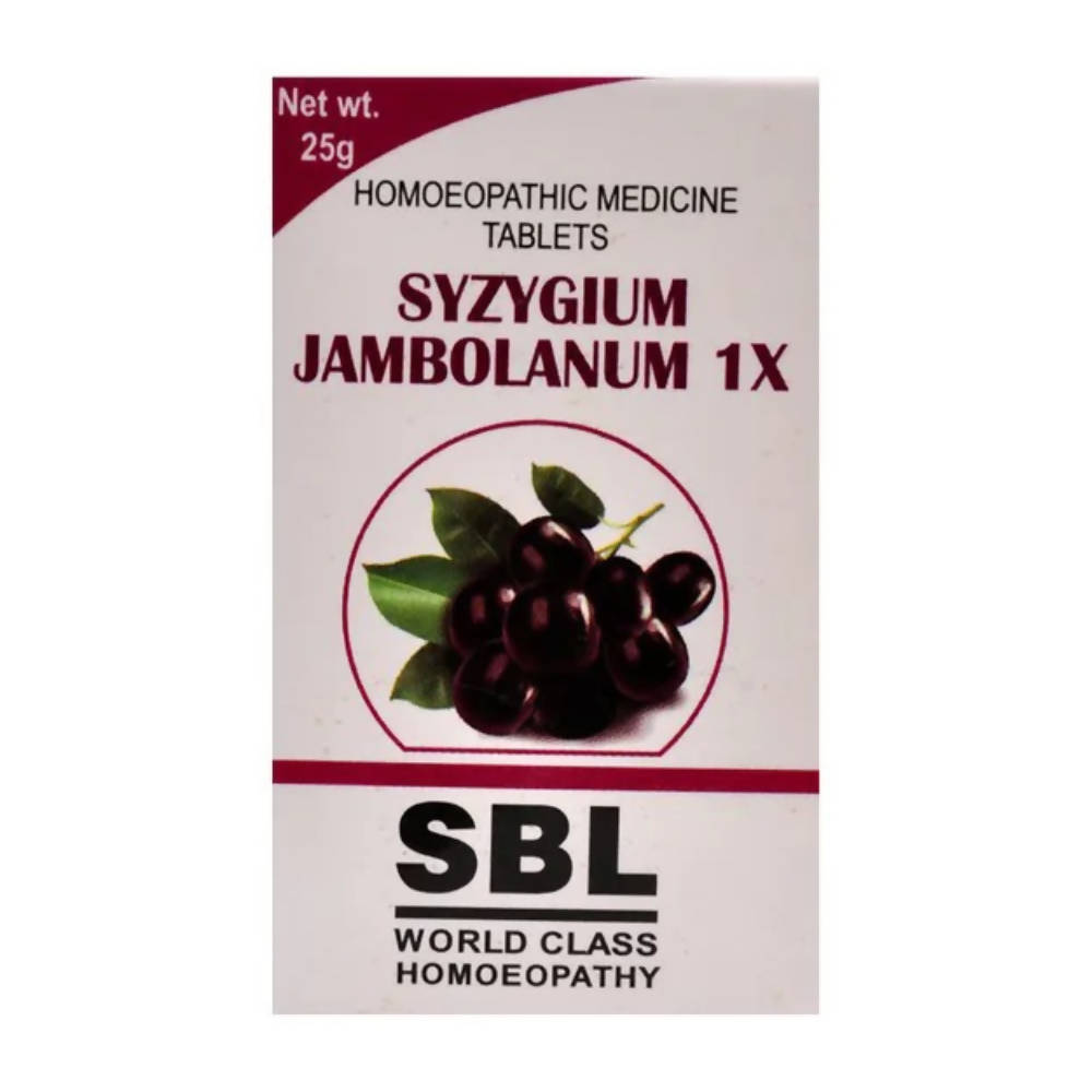 SBL Homeopathy Syzygium Jambolanum Trituration Tablets 