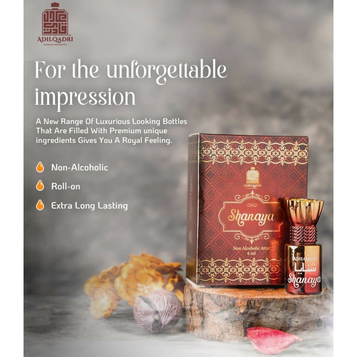 AdilQadri Shanaya Luxury Attar Perfume 