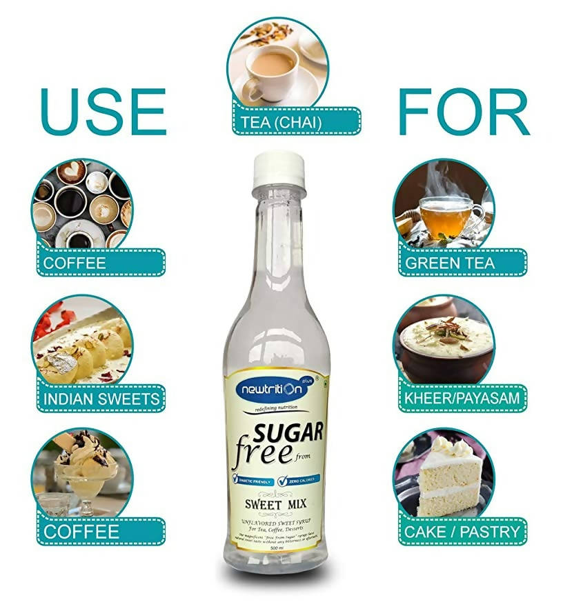 Newtrition Plus Sugar Free Sweet Mix Syrup 