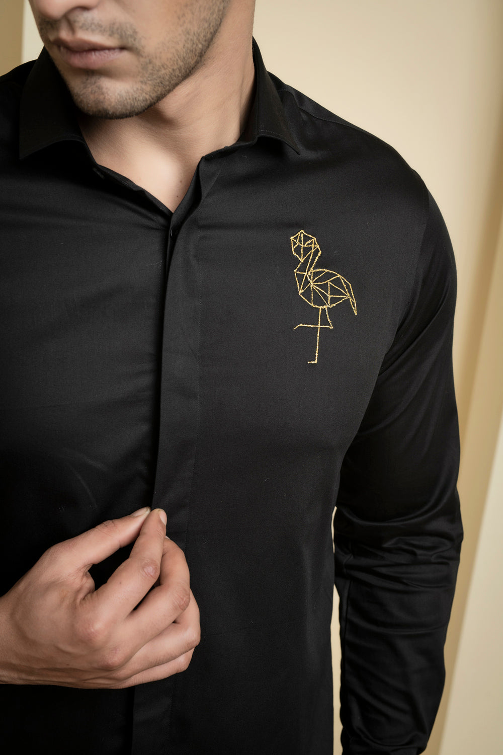 Perto Crane Shirt by Hilo Design