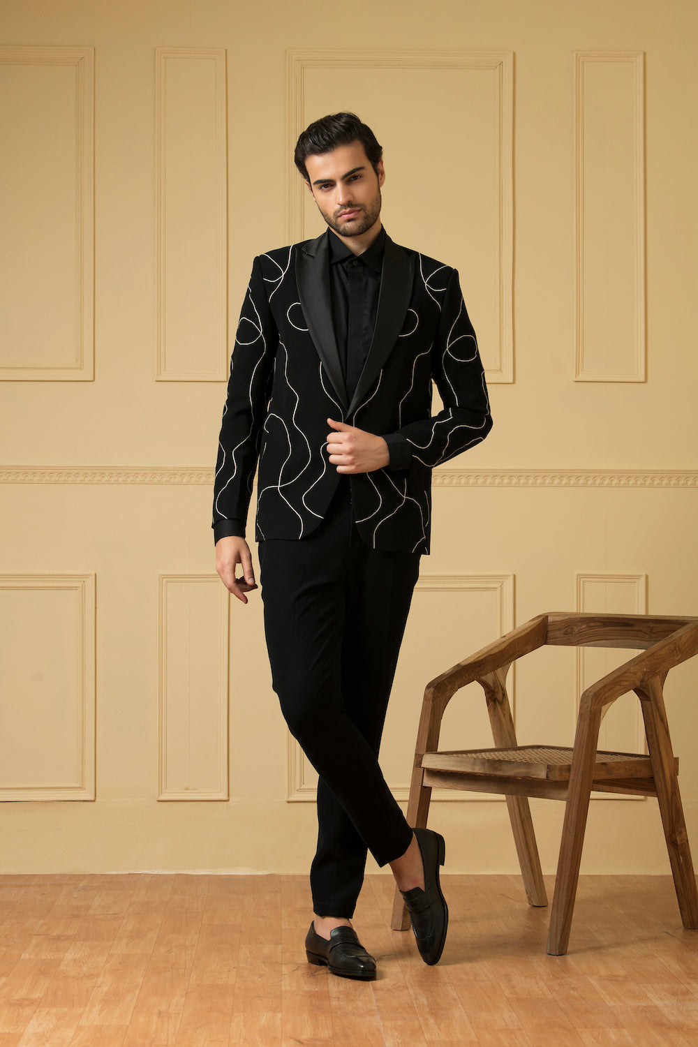 Tweed Designer Men's Blazer by Hilo Design  Grab2Buy Hilo Design Grab2Buy