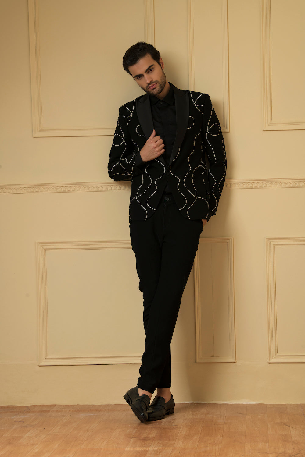 Tweed Designer Men's Blazer by Hilo Design  Grab2Buy Hilo Design Grab2Buy