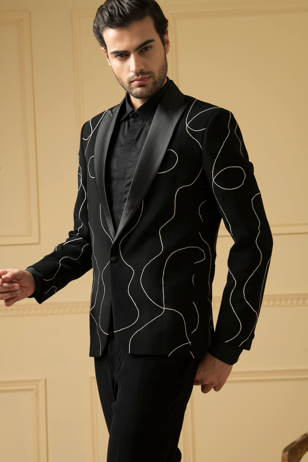 Tweed Designer Men's Blazer by Hilo Design  Grab2Buy Hilo Design Grab2Buy