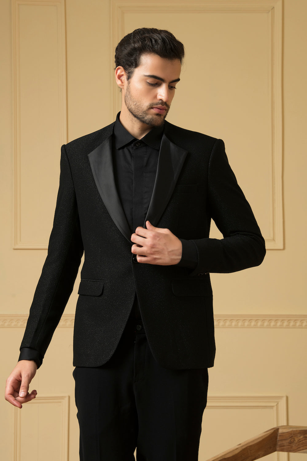 The Sharp Black Blazer by Hilo Design  Grab2Buy Hilo Design Grab2Buy
