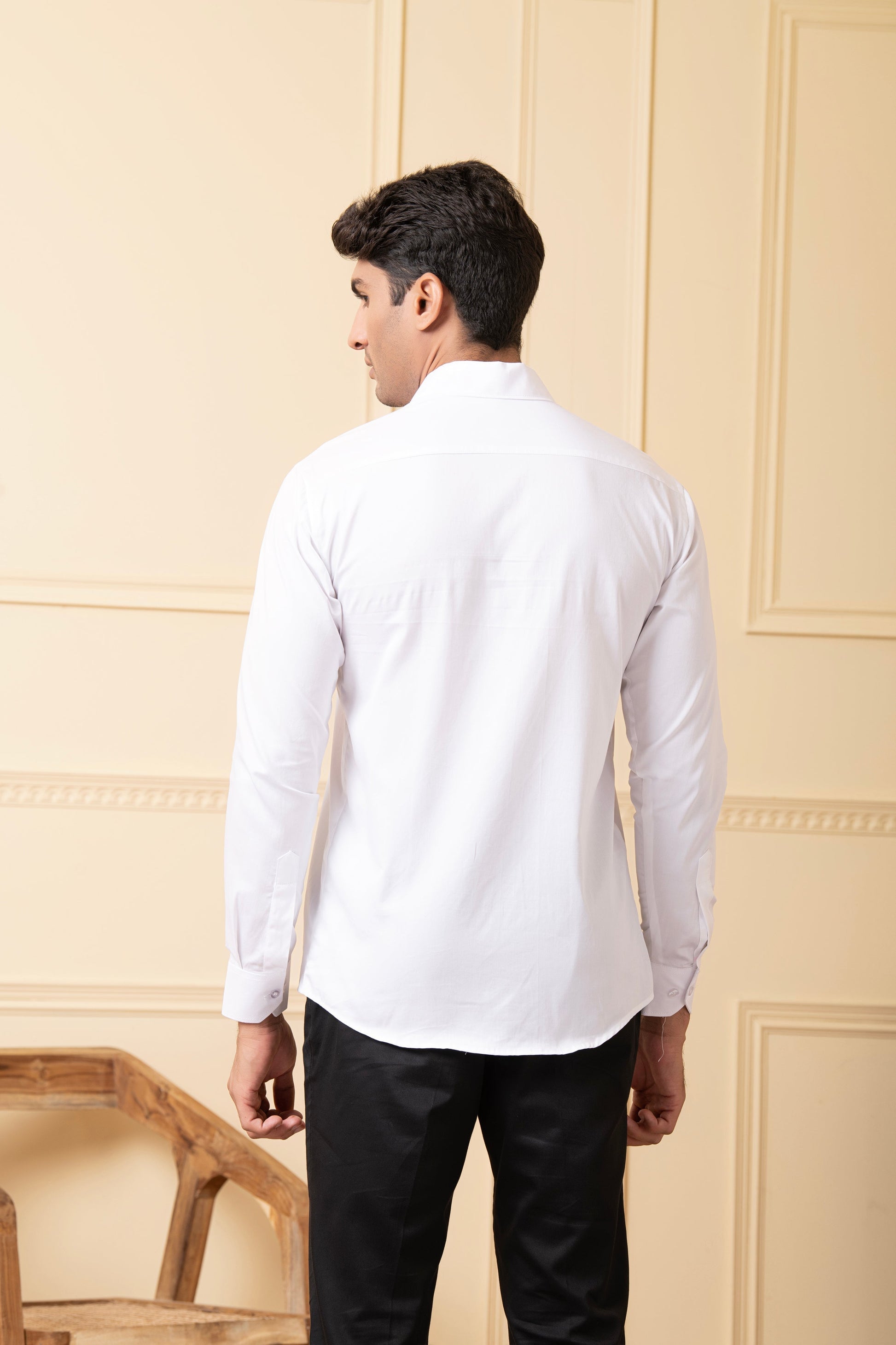 Zebra Embroidery White Shirt by Hilo Design  Grab2Buy Hilo Design Grab2Buy